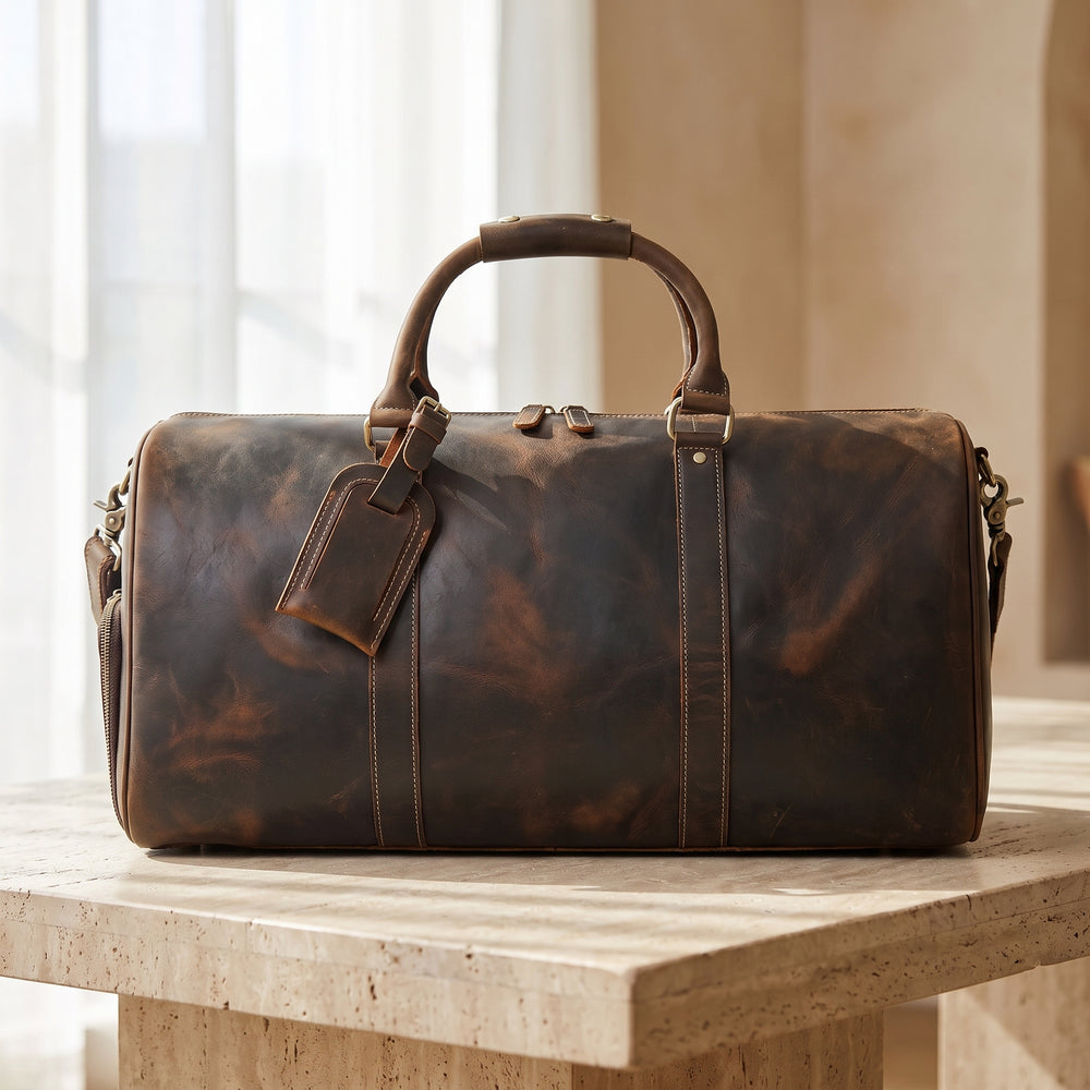 The Ravensworth Duffel — 6020 Dark Coffee (55cm)