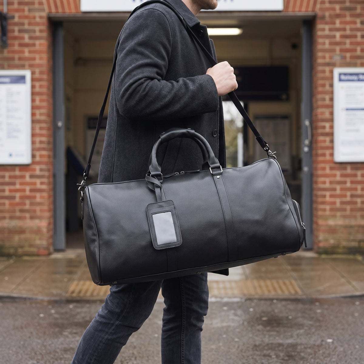 The Beaumont Travel Duffel — Black