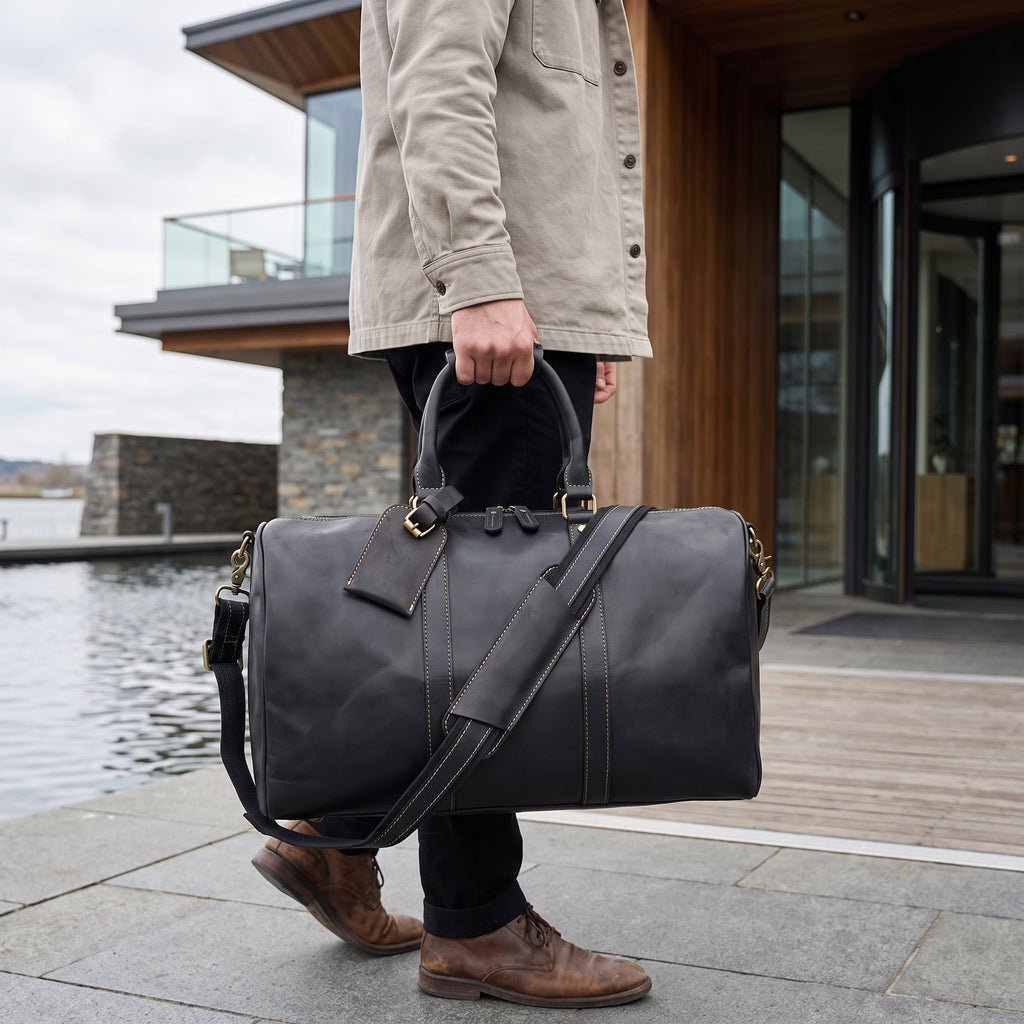 The Valmere Travel Duffel — TB2009 Black