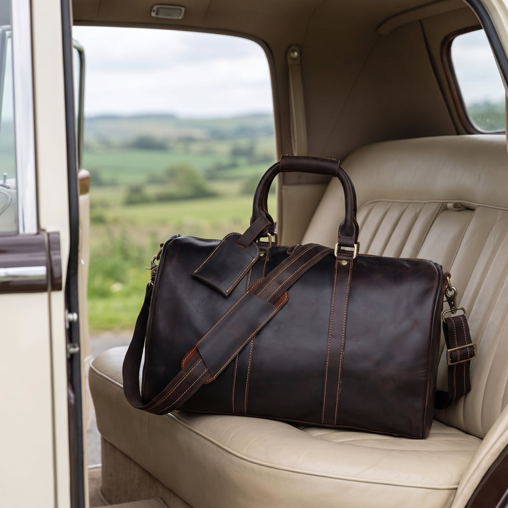 The Valmere Travel Duffel — TB2009 Coffee Brown