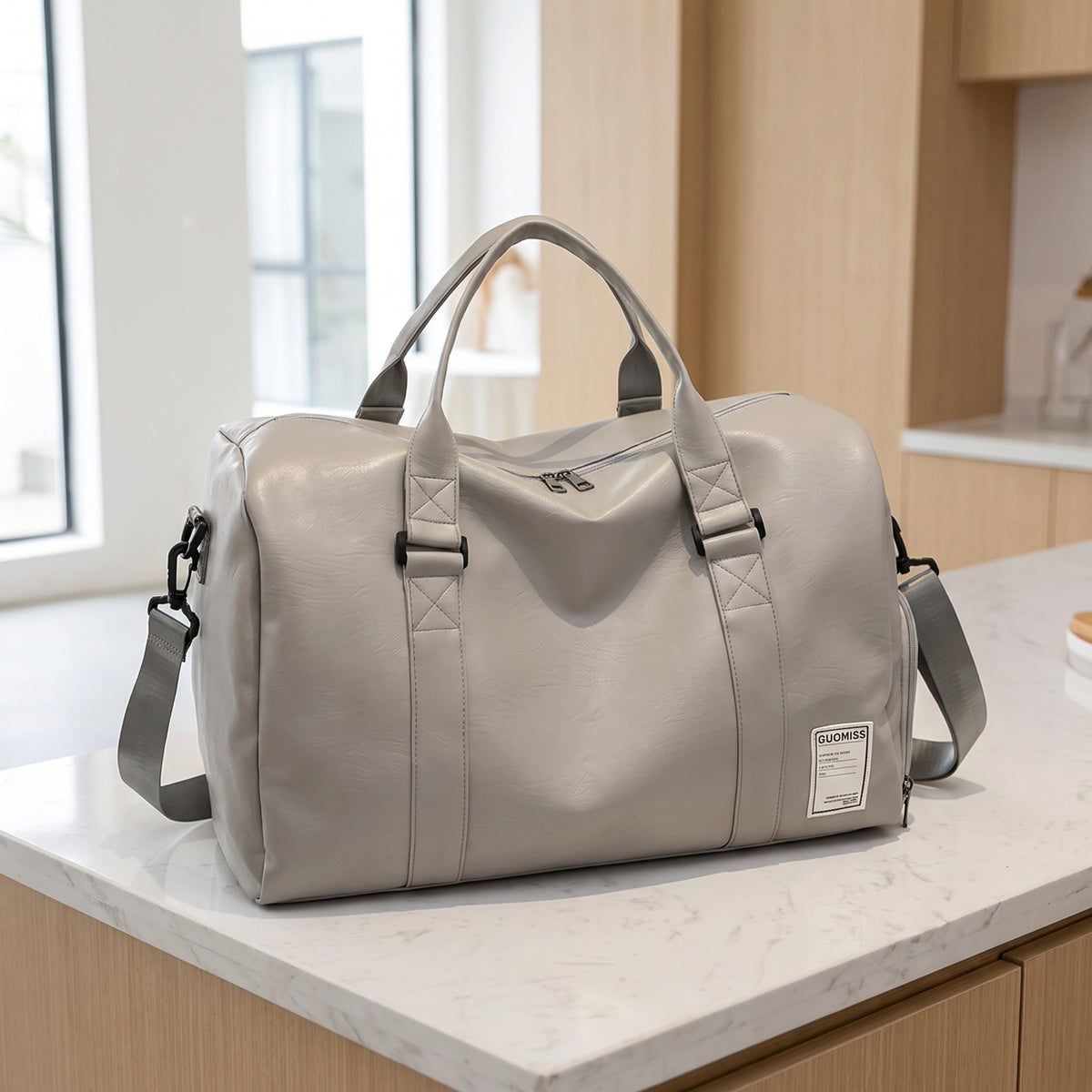 The Ellington Duffel — Grey