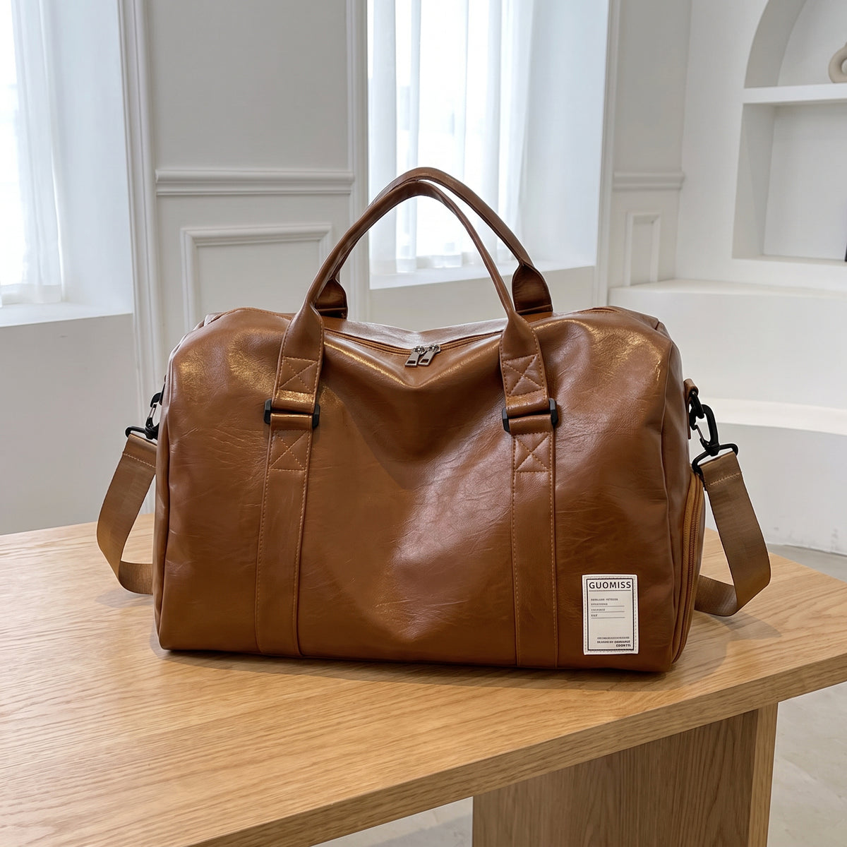 The Ellington Duffel — Brown