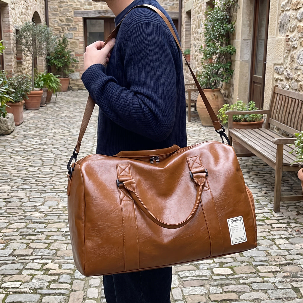 The Ellington Duffel — Brown