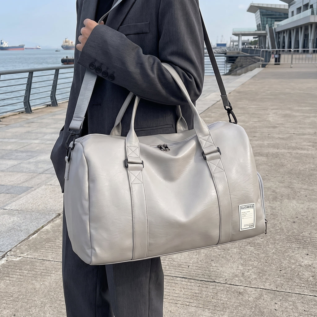 The Ellington Duffel — Grey