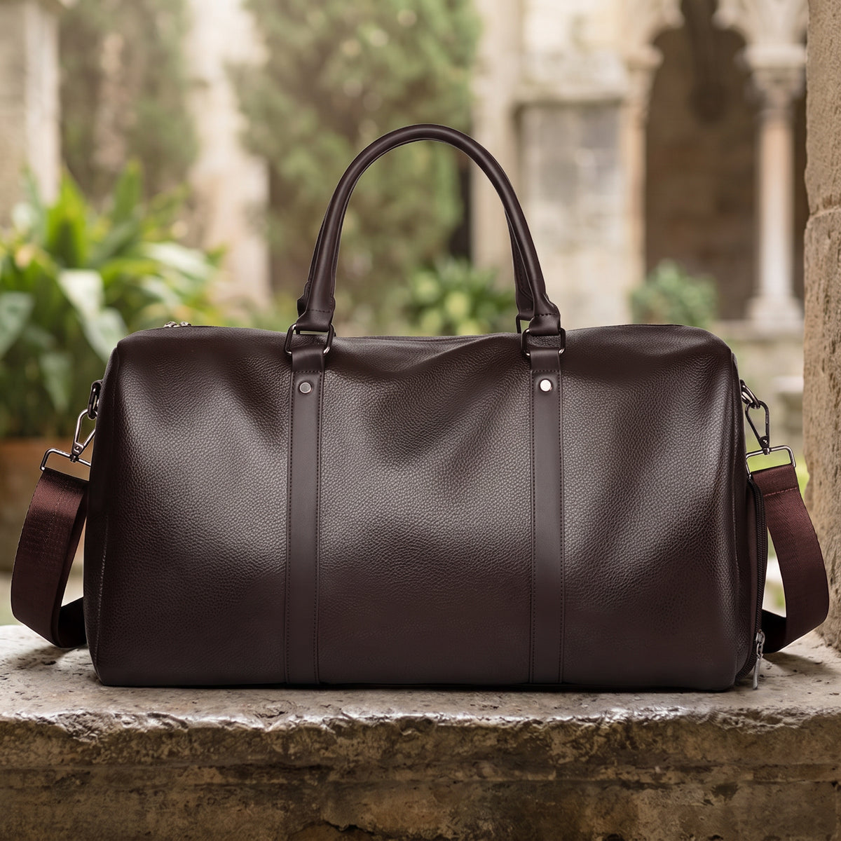 The Portmere Weekender — Brown